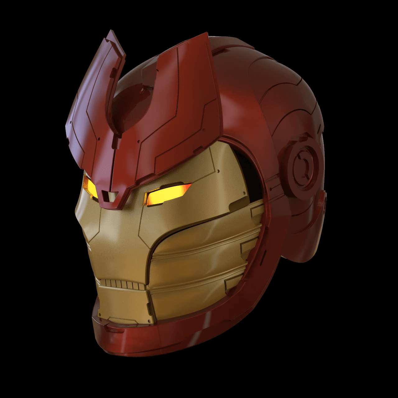 Thor Buster Helmet Iron Man 3D File STL 3d model