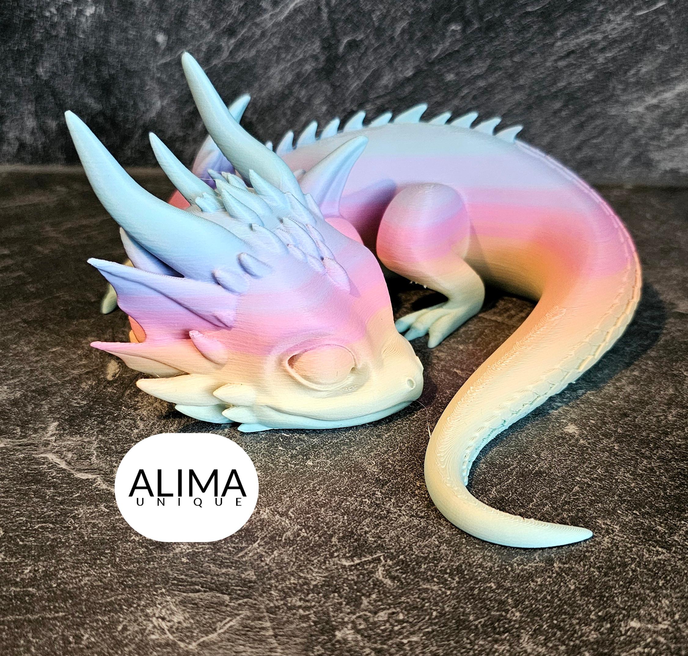 baby dragon 3d model