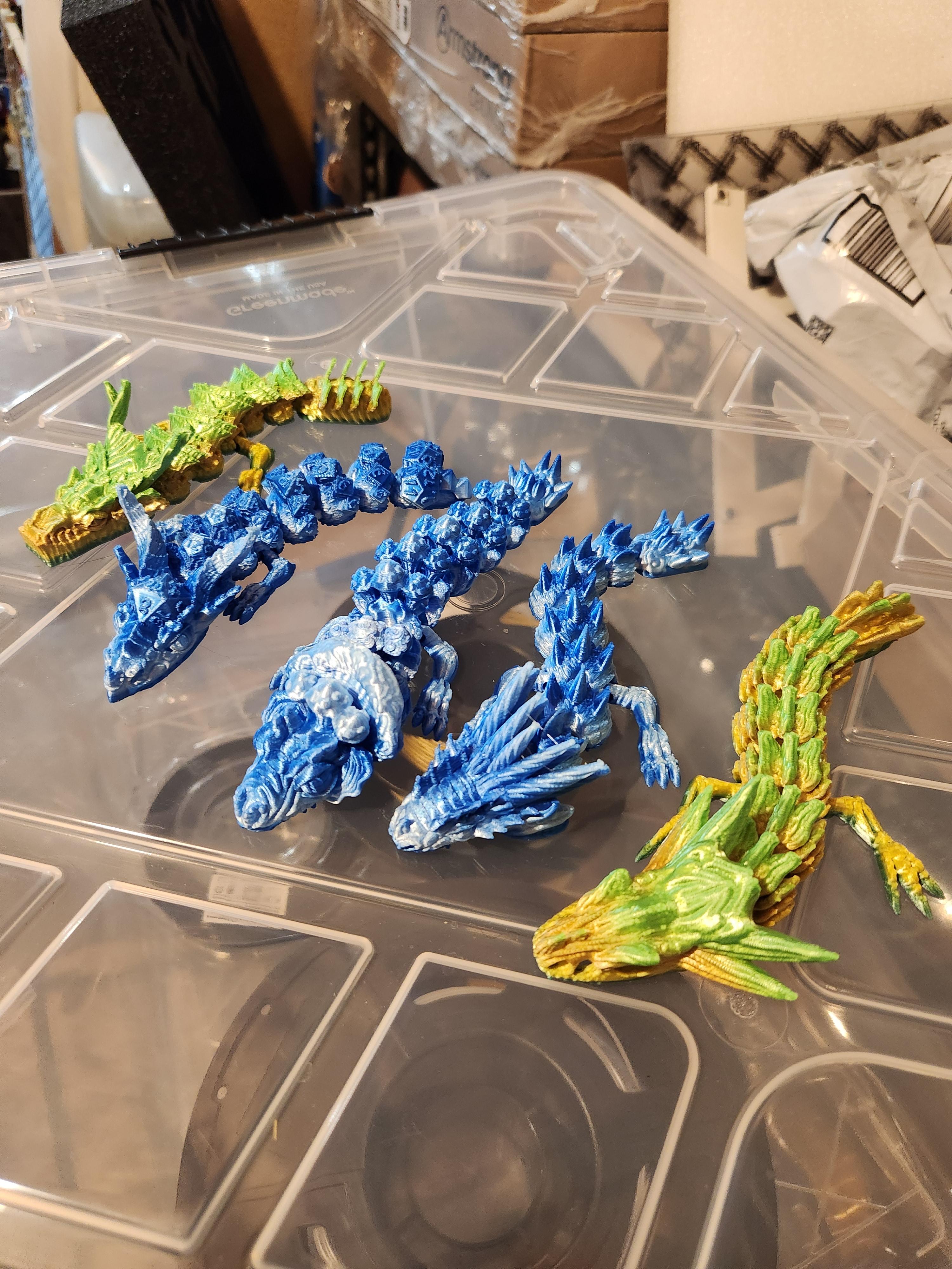 Plastiforge Dragon Minis 1 3d model