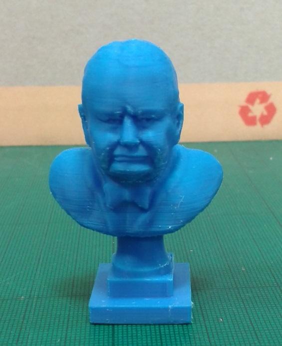 Churchill Bust 3d model