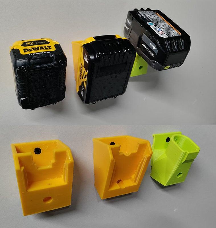 Battery Pack Holder 3d model