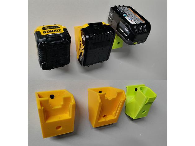 Battery Pack Holder 3d model