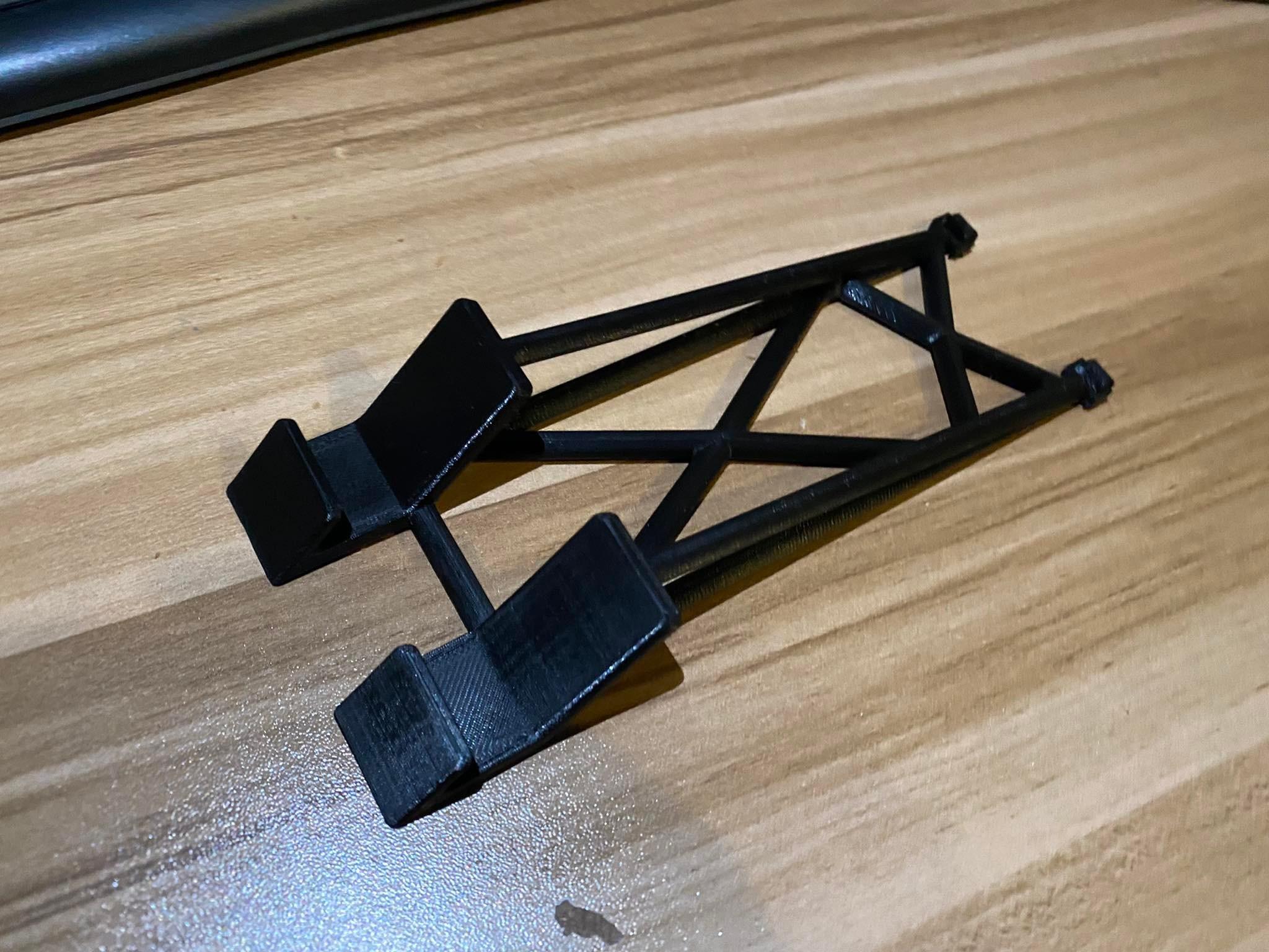 Wheelie Bar Phone Stand 3d model