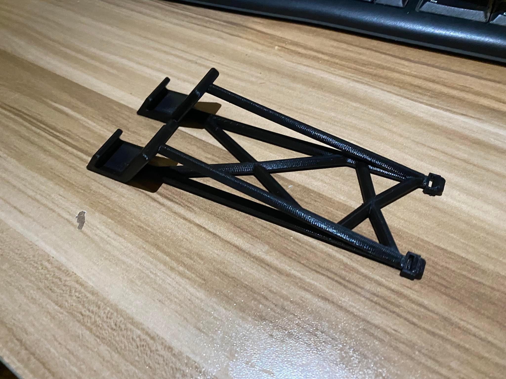 Wheelie Bar Phone Stand 3d model