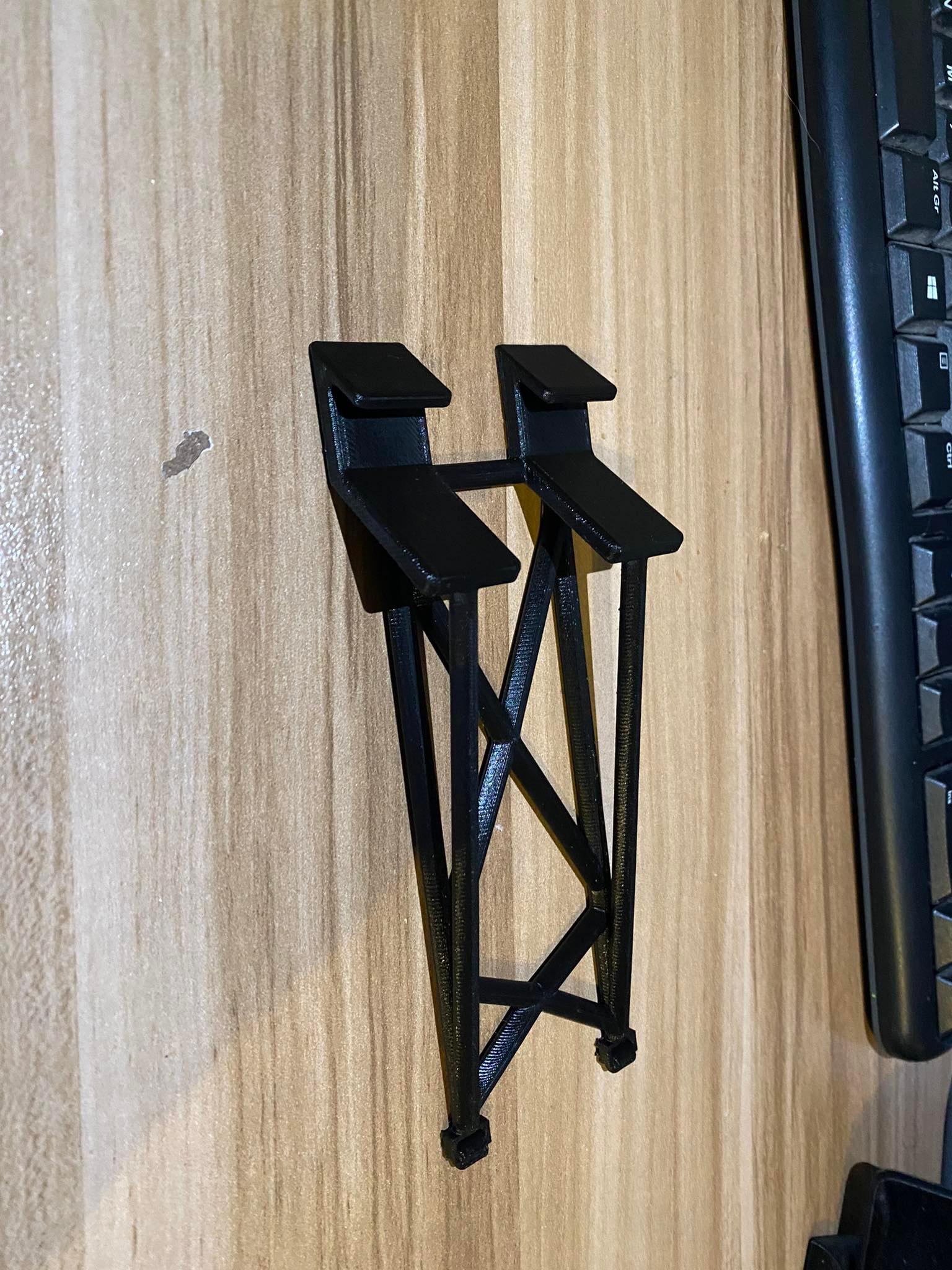 Wheelie Bar Phone Stand 3d model