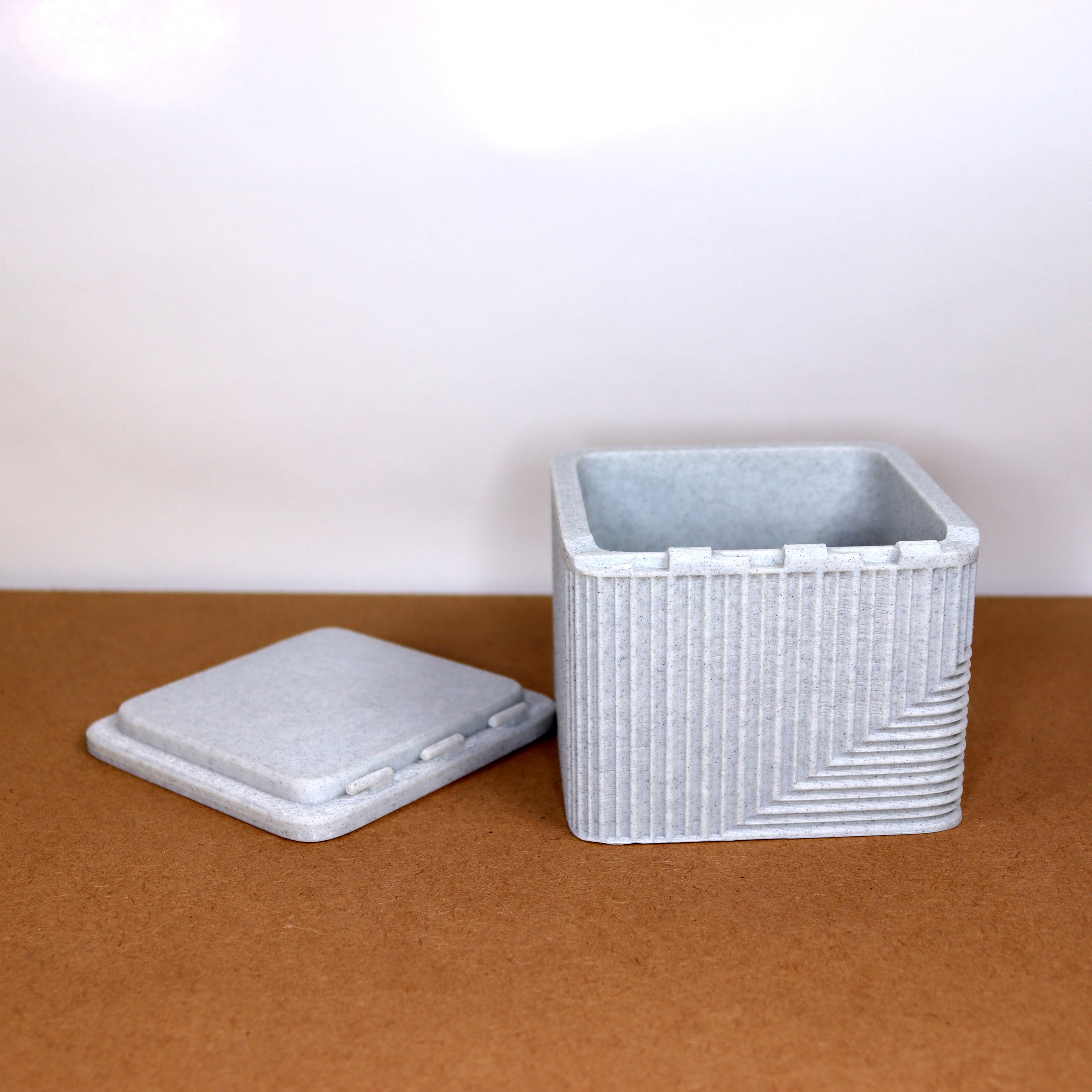 Decorative box hinged 3d model