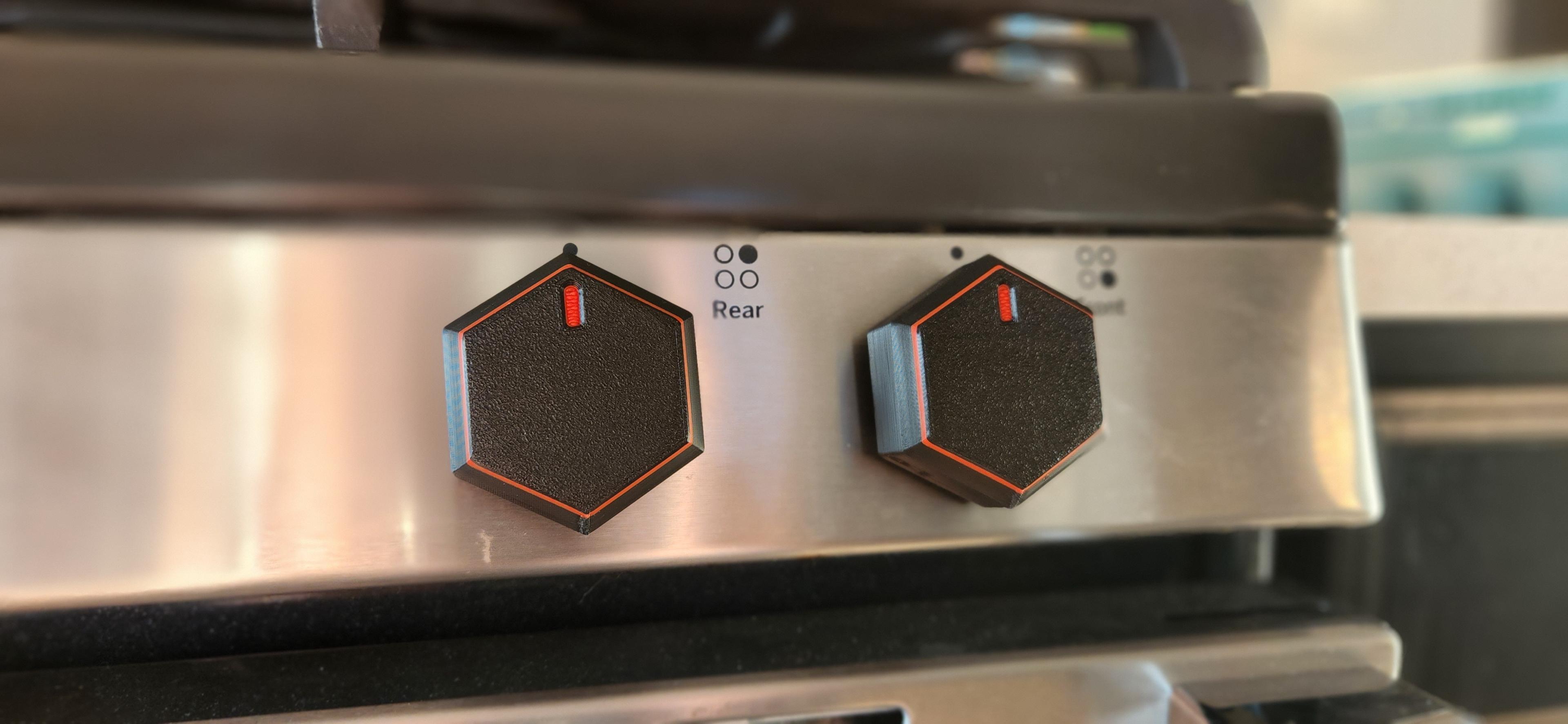 Oven Hexaknob 3d model