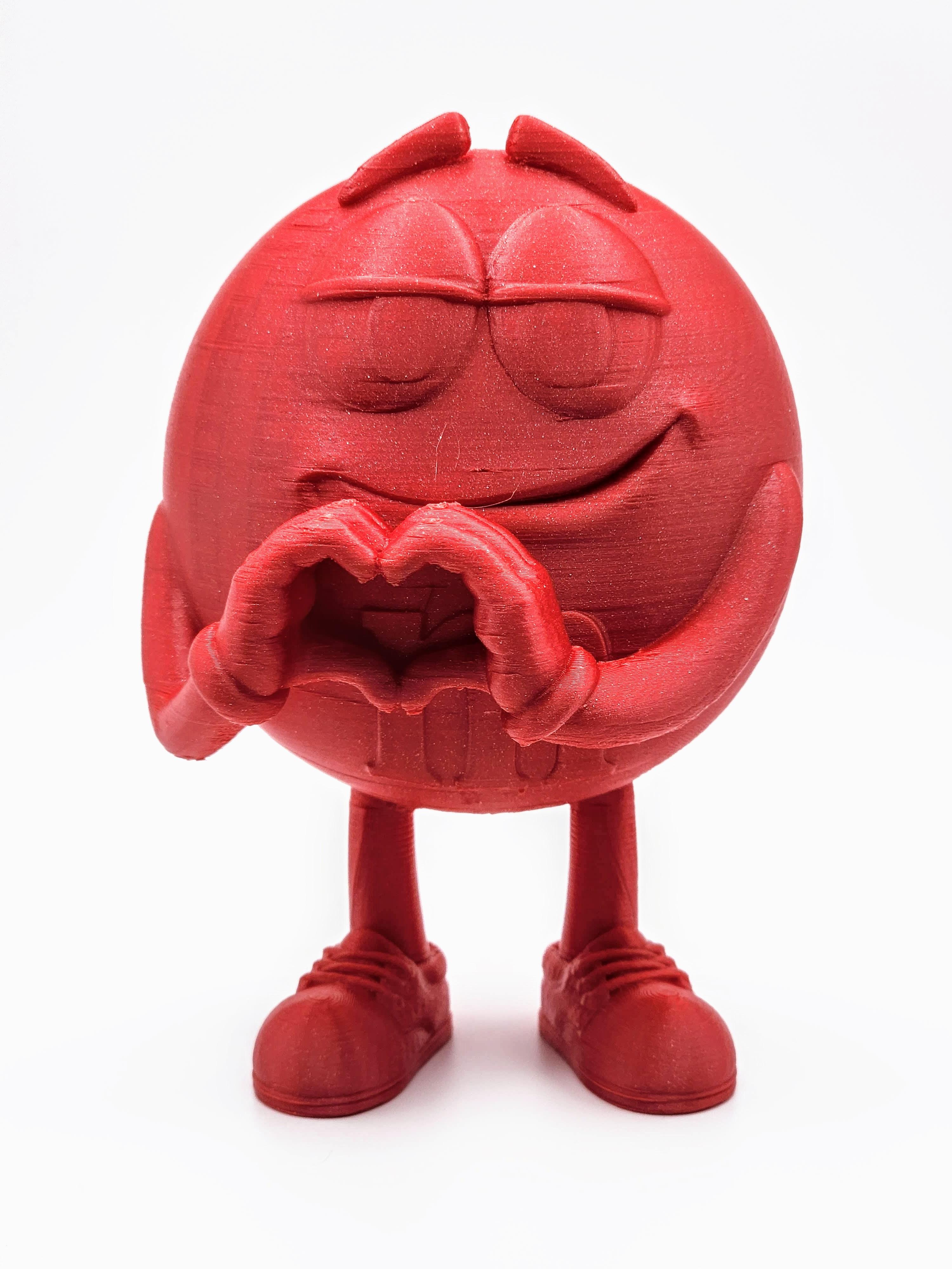 Red M&M  - did not melt in my mouth or my hand - 3d model