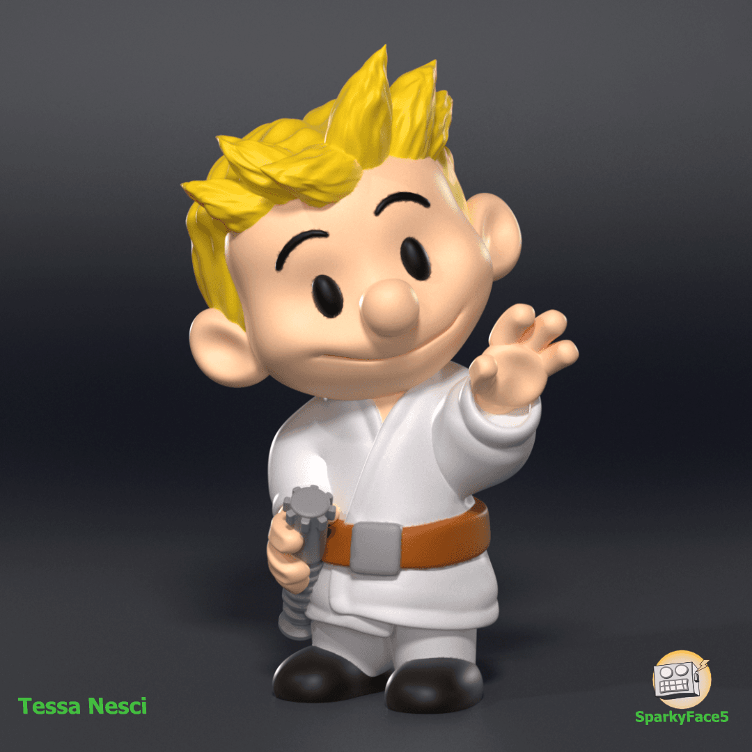 Calvin Skywalker 3d model