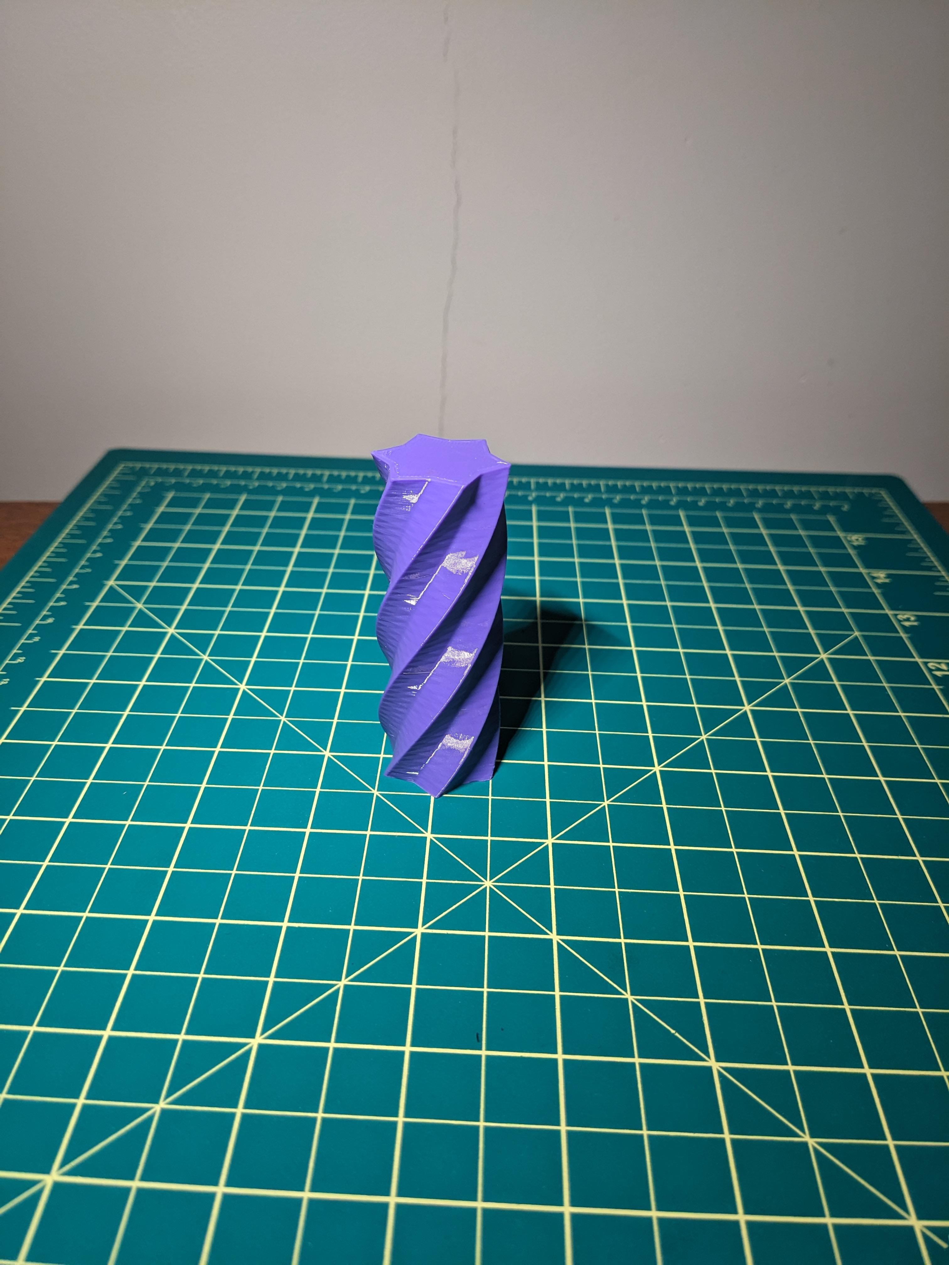 GPU Support Star Spiral 3d model