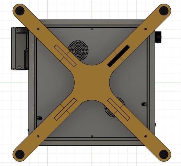 ANTI-VIBRATION FEET K1 3d model