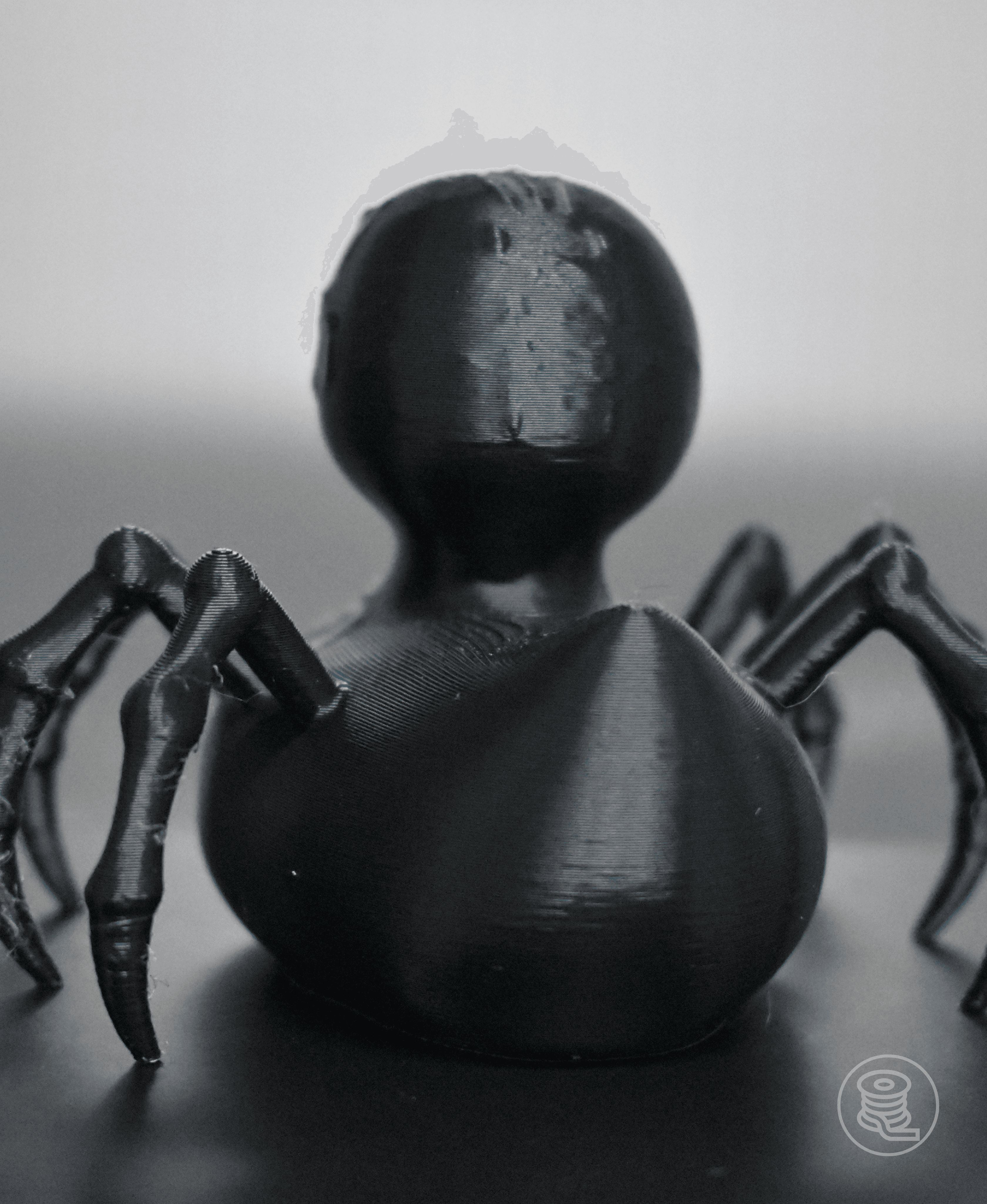 Halloween Spider Duck 3d model