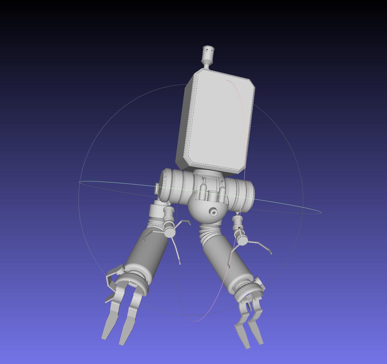 Simplified NieR Automata Pod 042 Basic Model 3d model