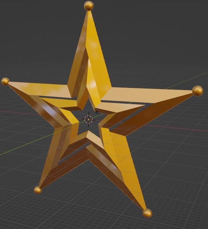 Launch Star 3d model