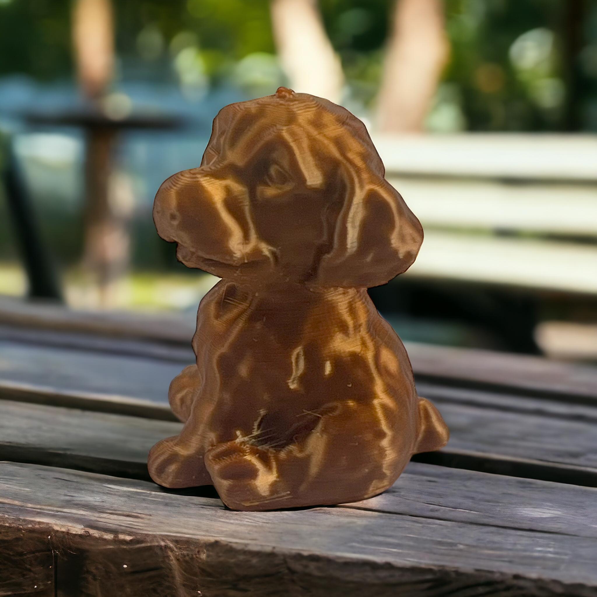 micro dog baby golden retriever 3d model