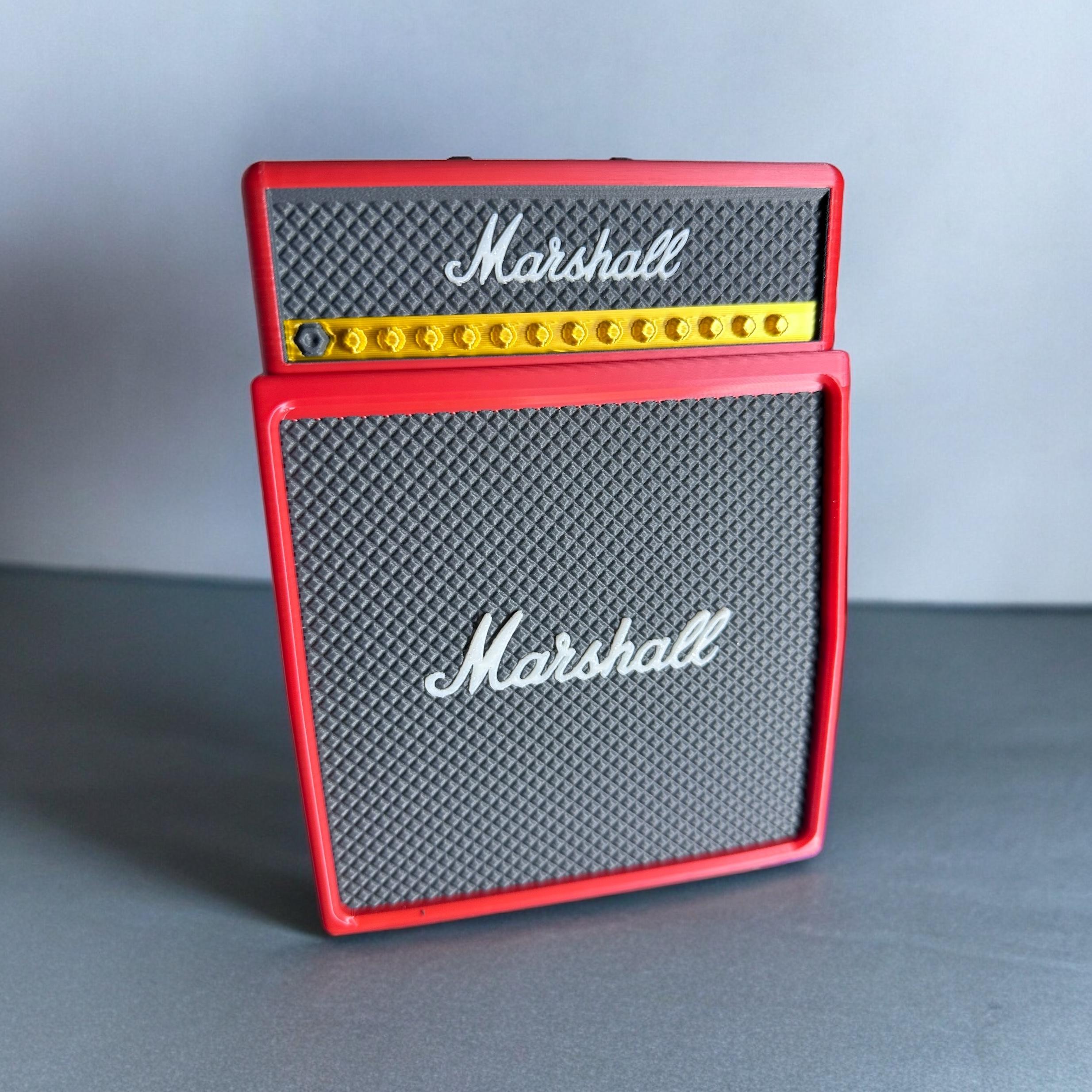 Marshall Style Half Stack, Piggy Bank, Desk toy, art, statue 3d model