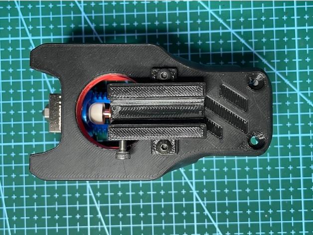 Voron 0.1 with MAB Dial Indicator Mount - Front Assembled - 3d model