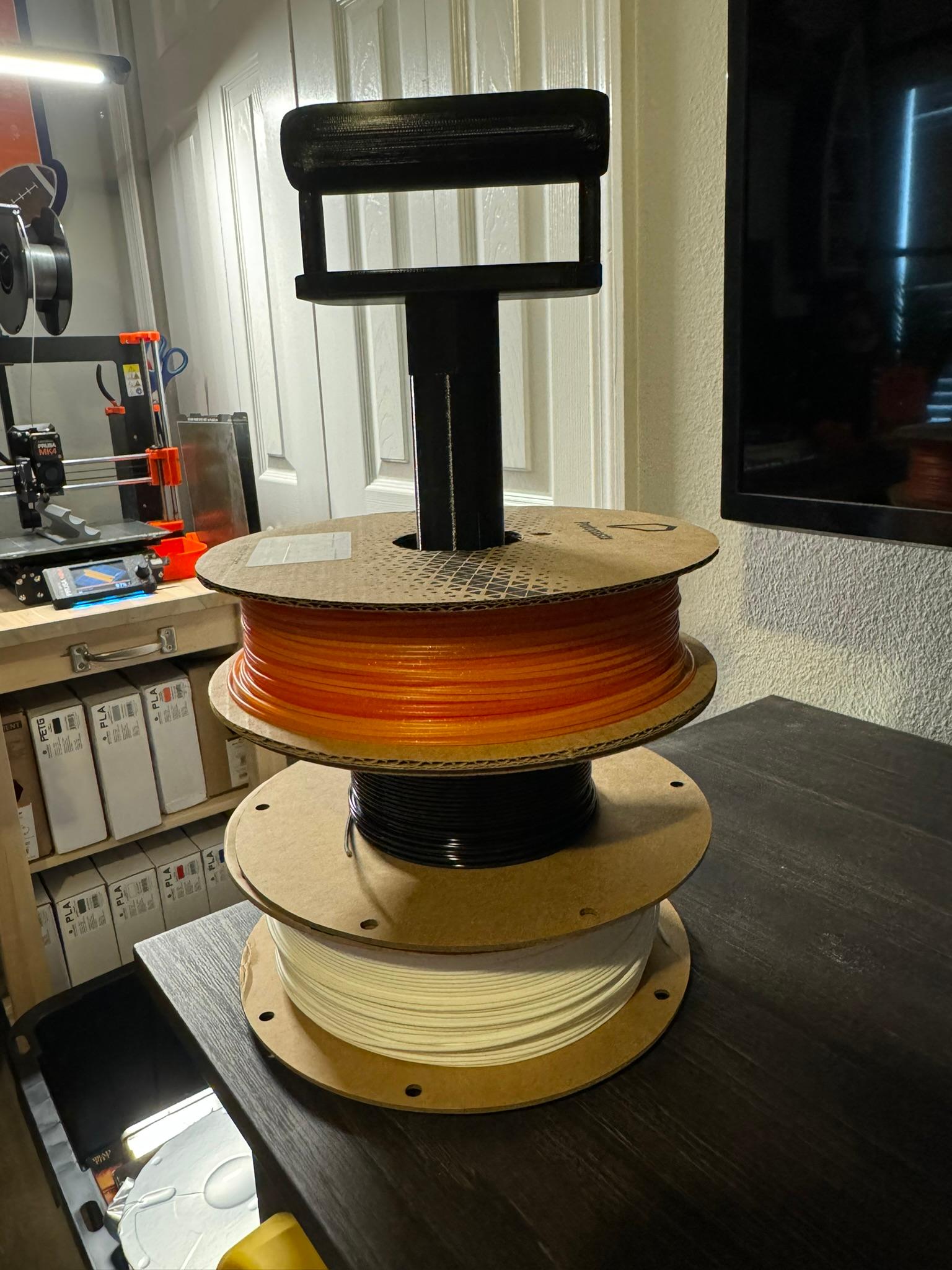 Modular Filament Spool Carrier 3d model