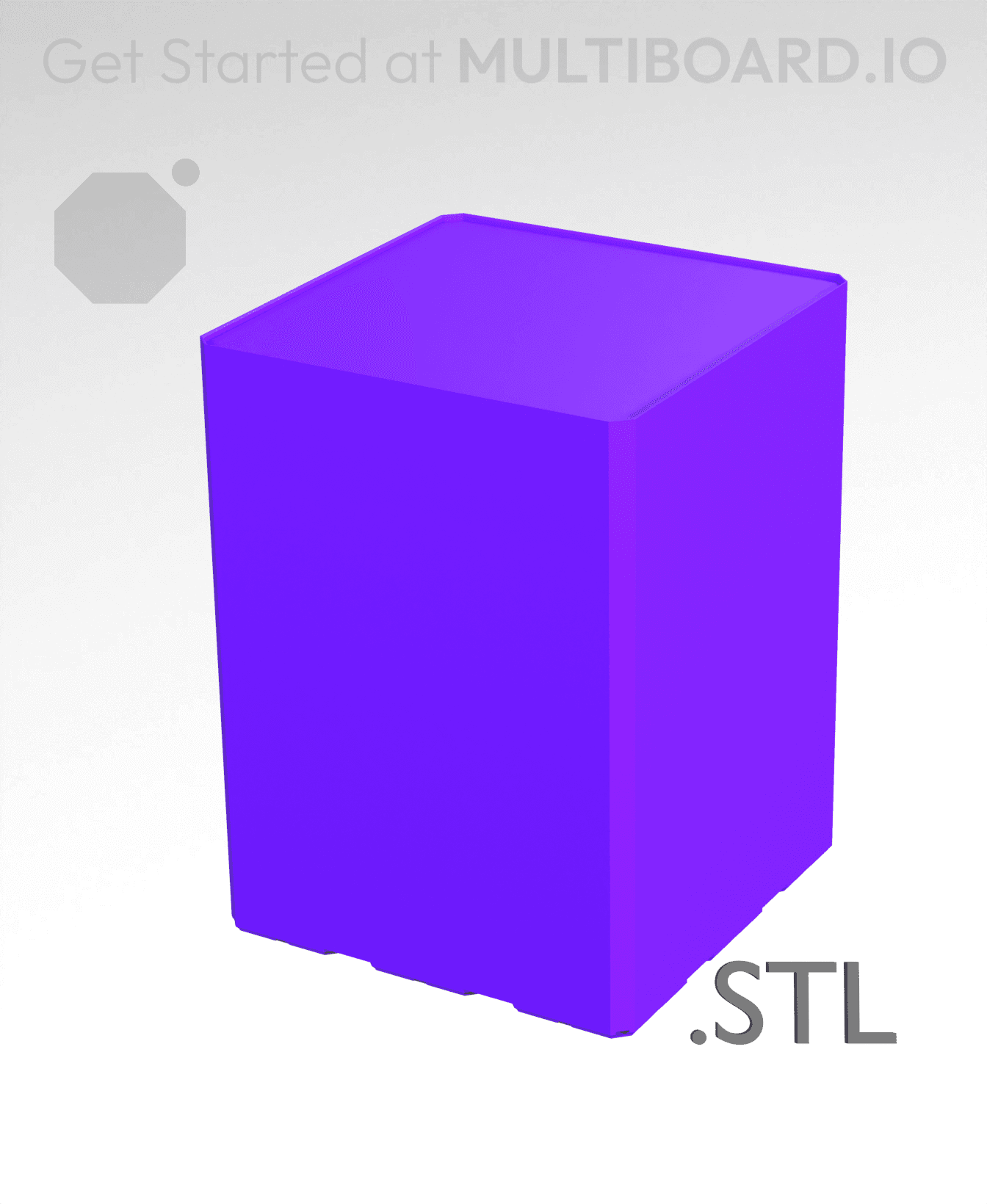 3x3x4 - Multibin Insert - STL Remixing File 3d model