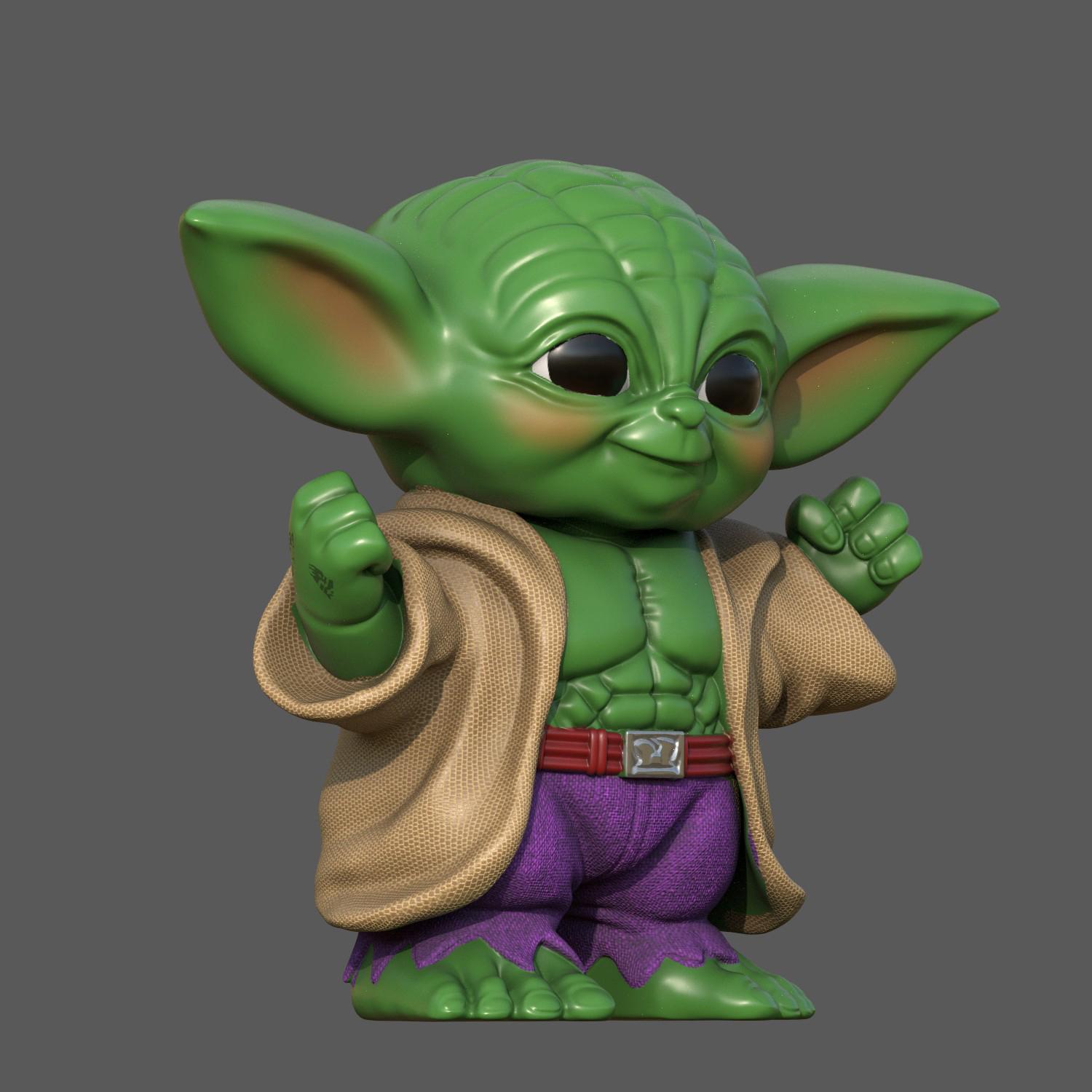 Yoda Hulk 3d model