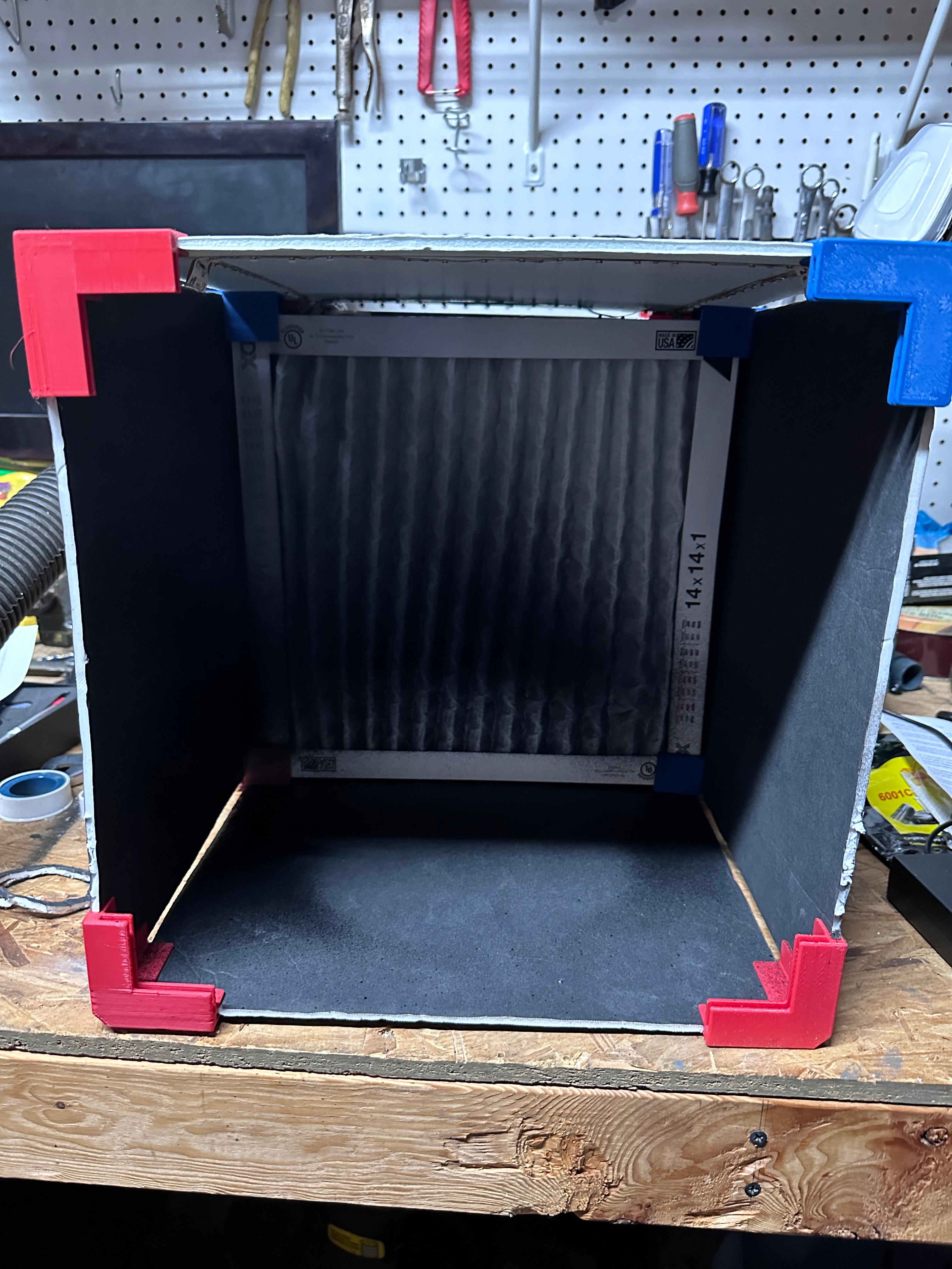 DIY Spray Booth/ Printer Enclosure 3d model