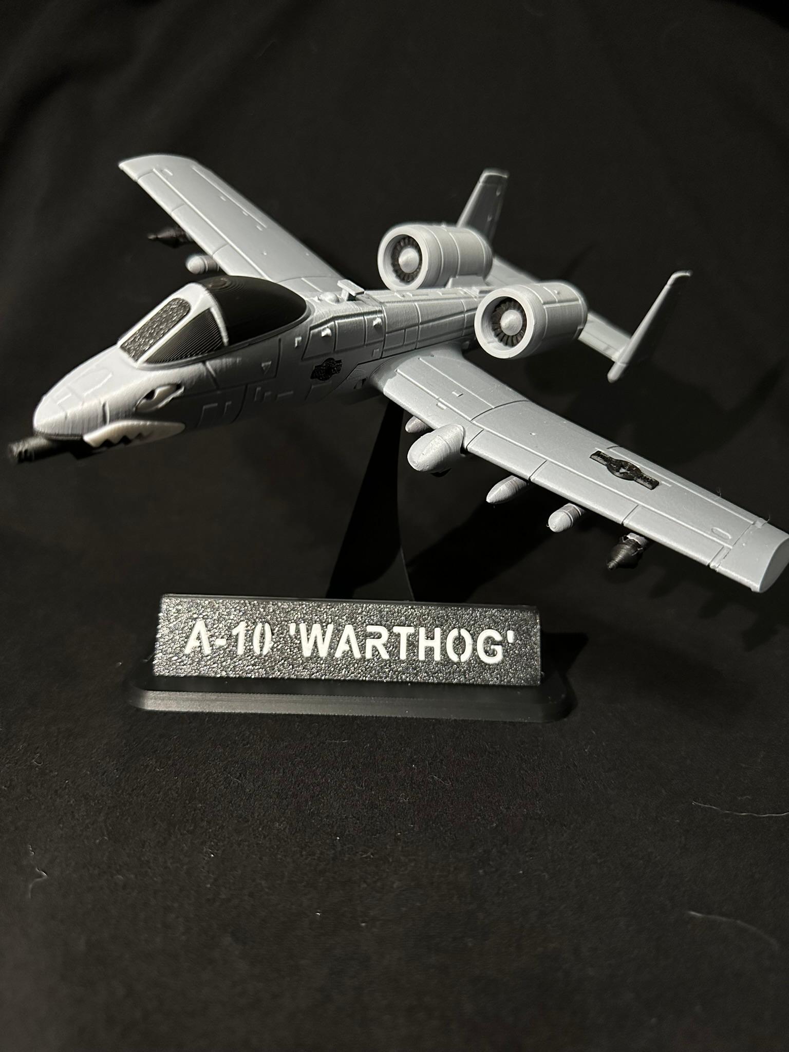 A-10 'Warthog' Kit (No Support, No AMS, No Glue) 3d model