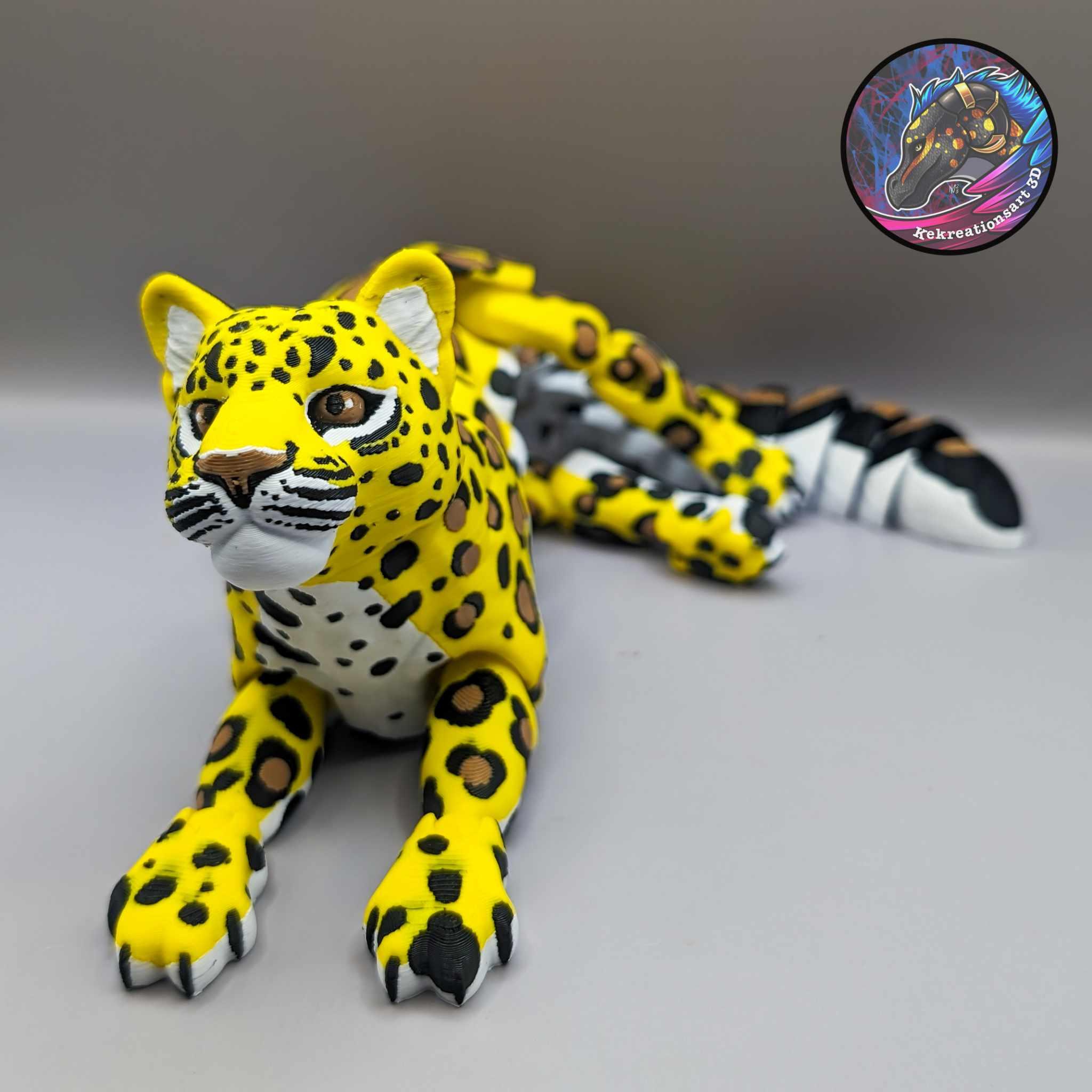 Flexi Leopard 3d model