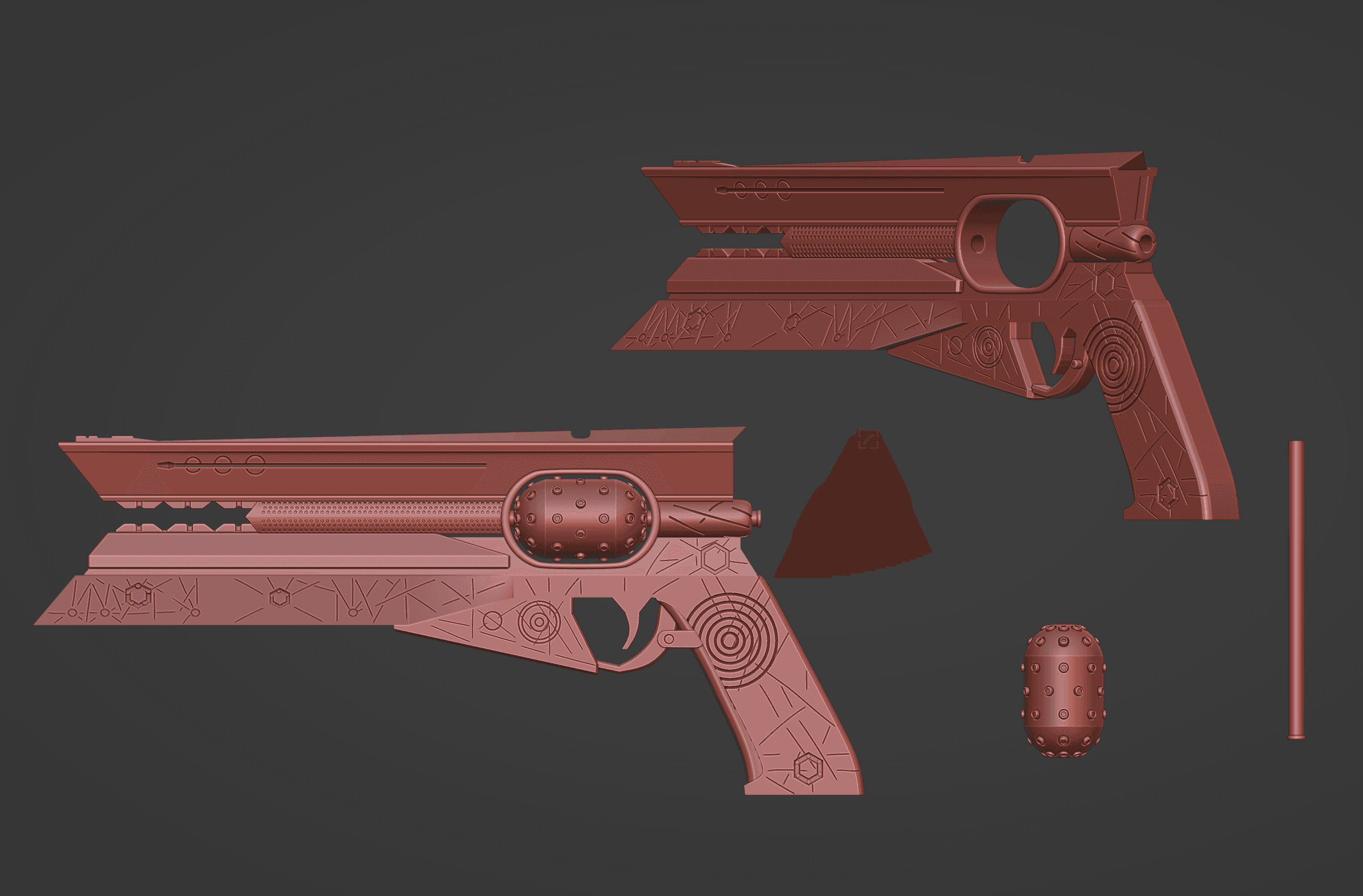 Destiny Sunshot 3d model