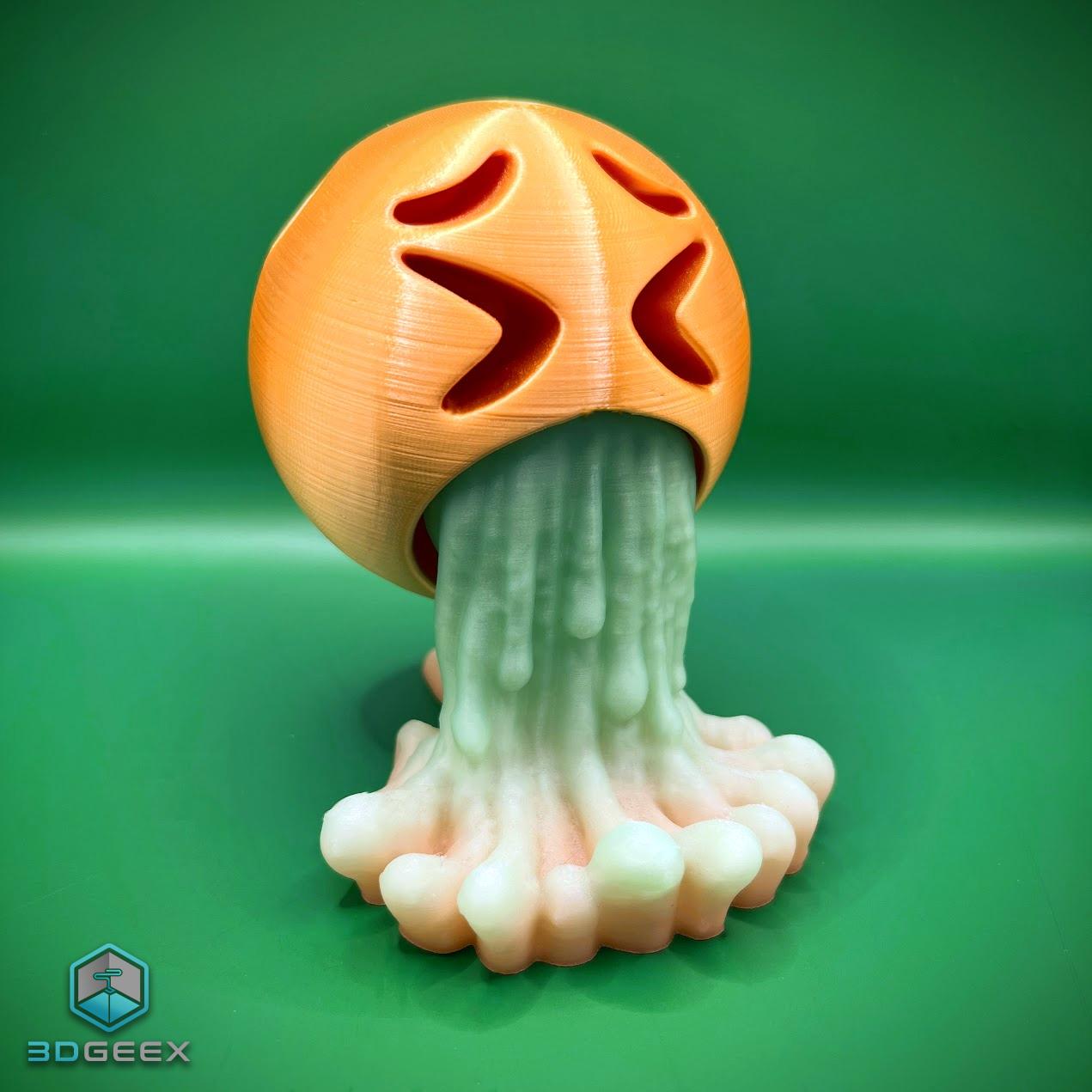 Puke Emoji 3d model