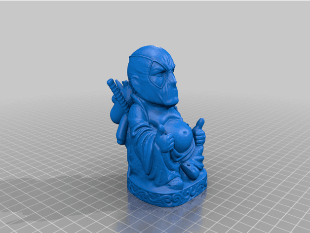 Deadpool | The Original Pop-Culture Buddha 3d model