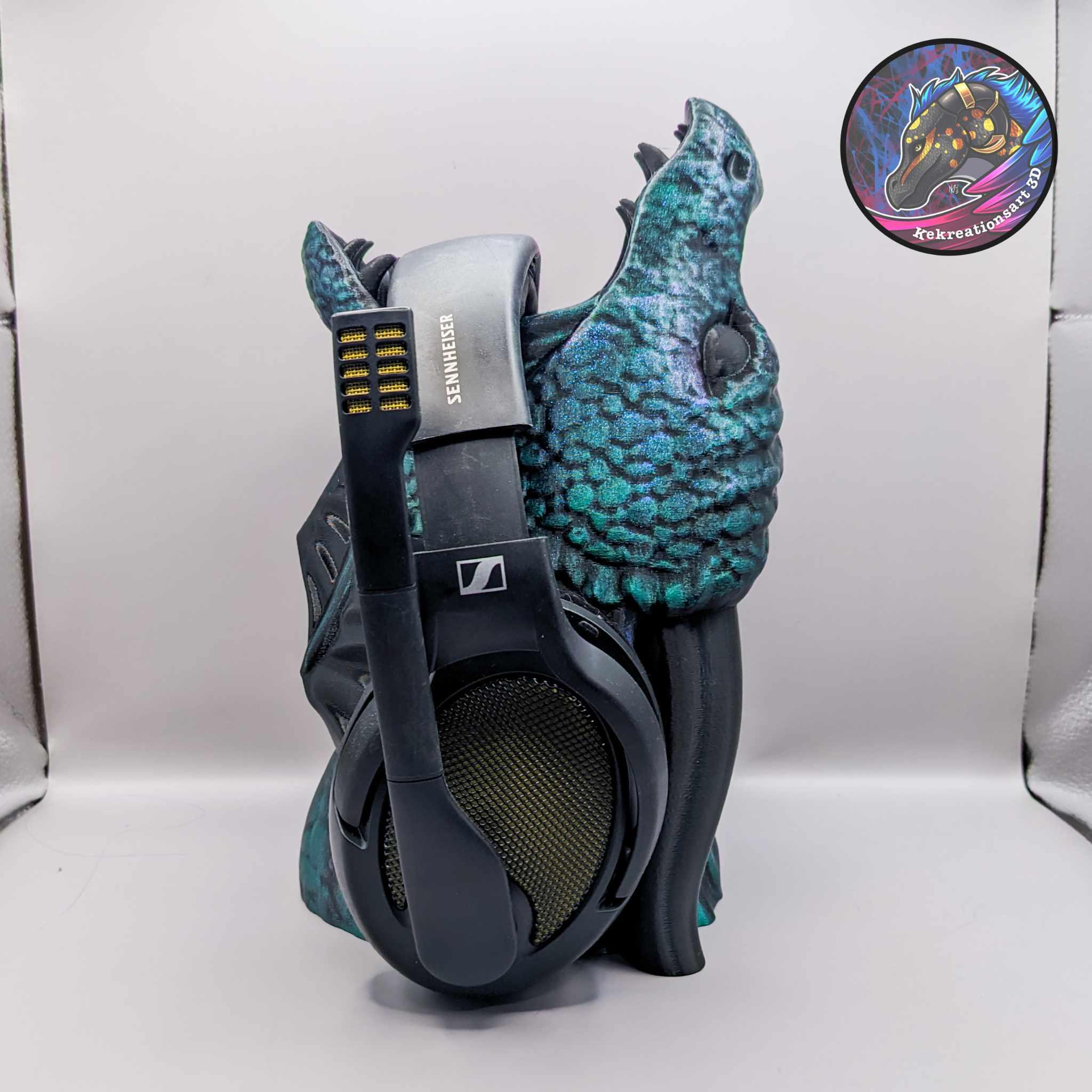 Dragon Headset Holder 3d model