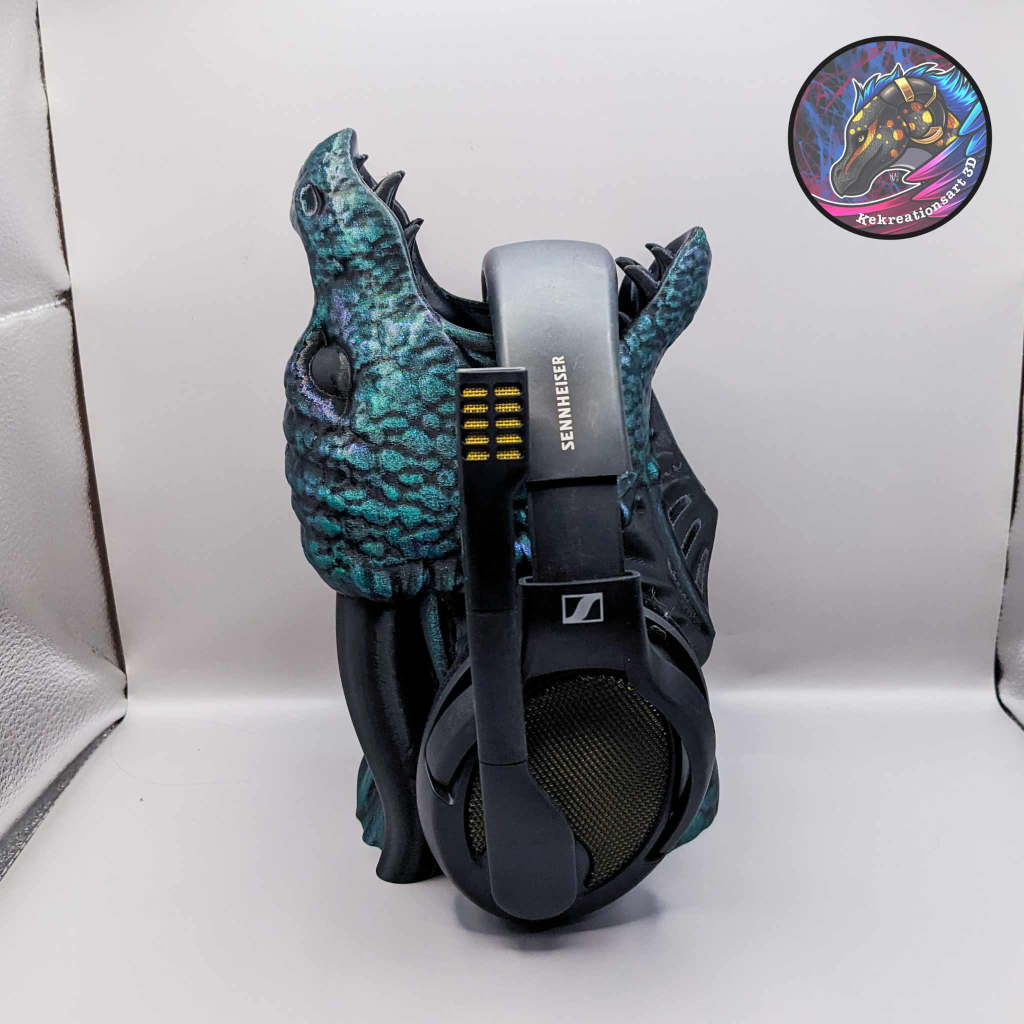 Dragon Headset Holder 3d model