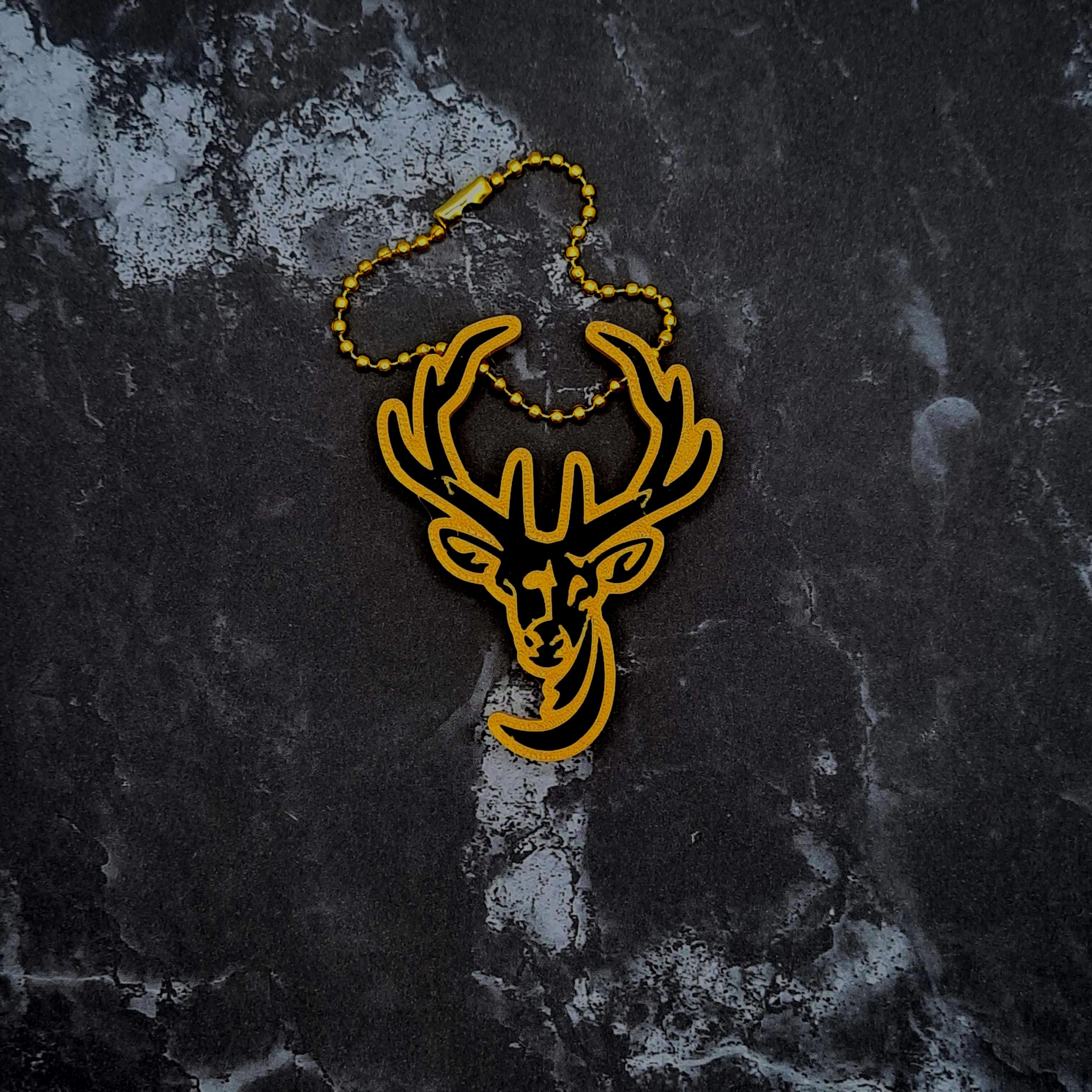 Deer Keychain 3d model