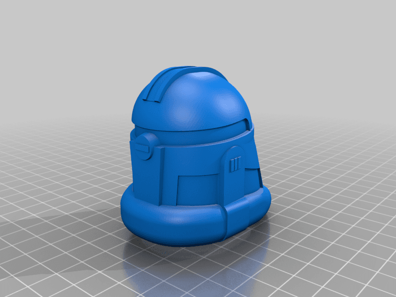 Animated Heavy Clone/Commander Helmet 3d model