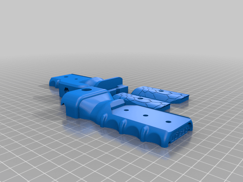 Nerf Gecko 2.0 VFG & AFG 3d model