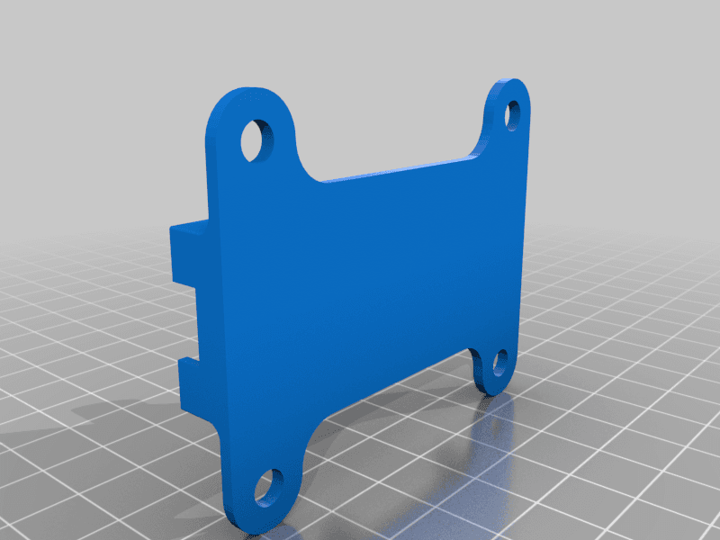 Tamiya and Velleman dual gearbox to single conversion plate 3d model