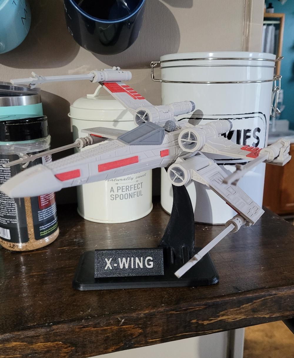 X-Wing Kit (No Support, No AMS, No Glue) 3d model