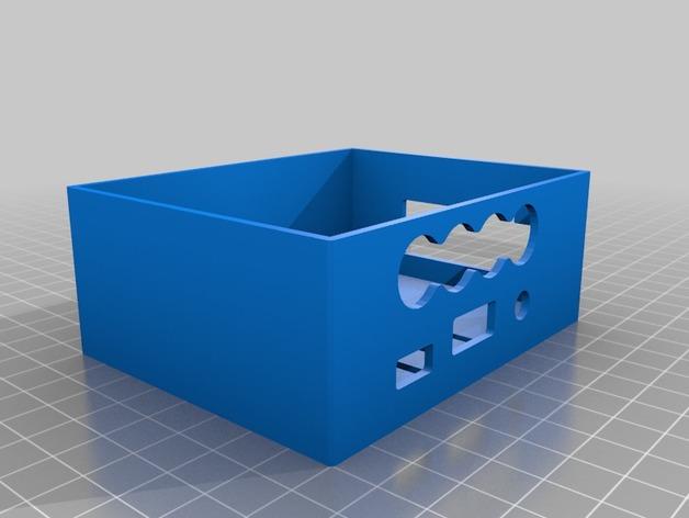 Case for Raspberry Pi & Allo Piano 2.2 DAC 3d model