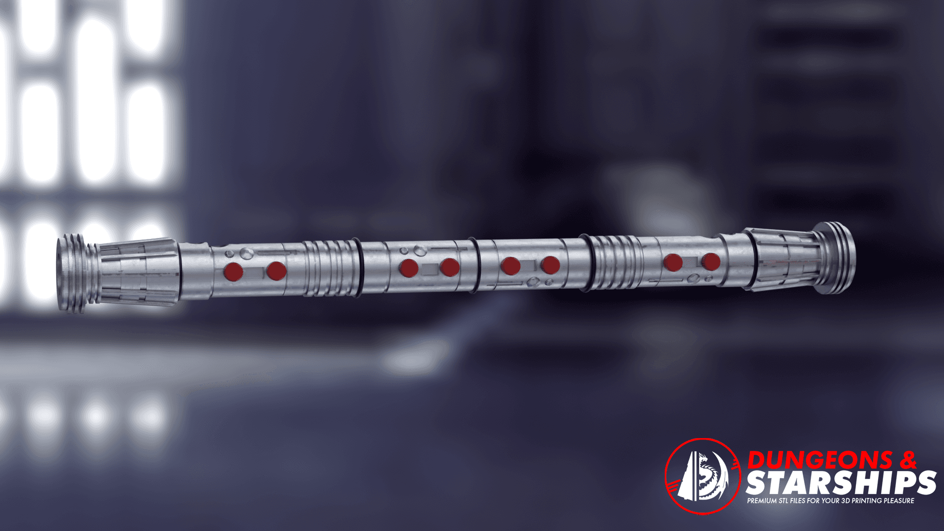 Darth Maul's Lightsaber - Star Wars 3d model