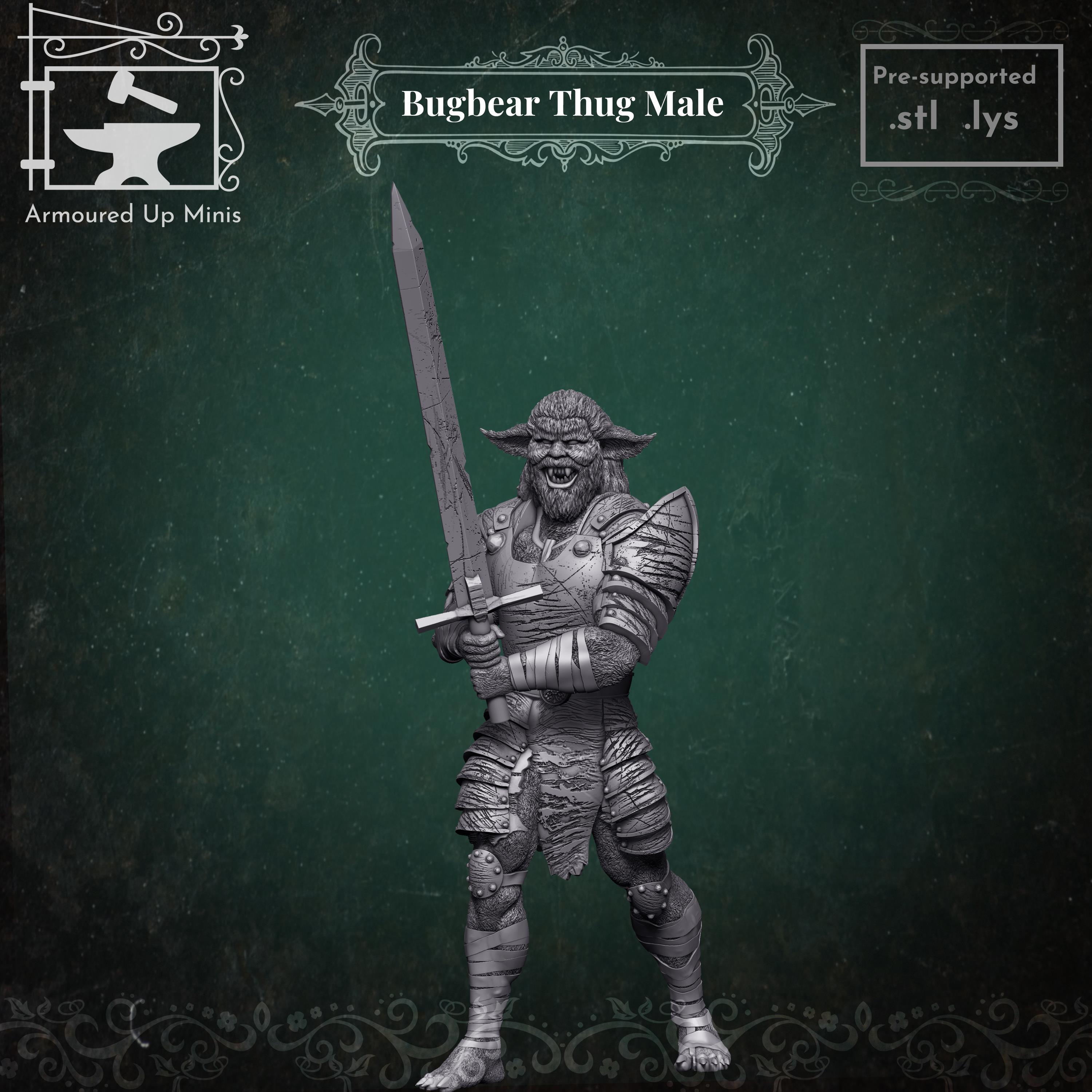 Bugbear Thug - Male 3d model