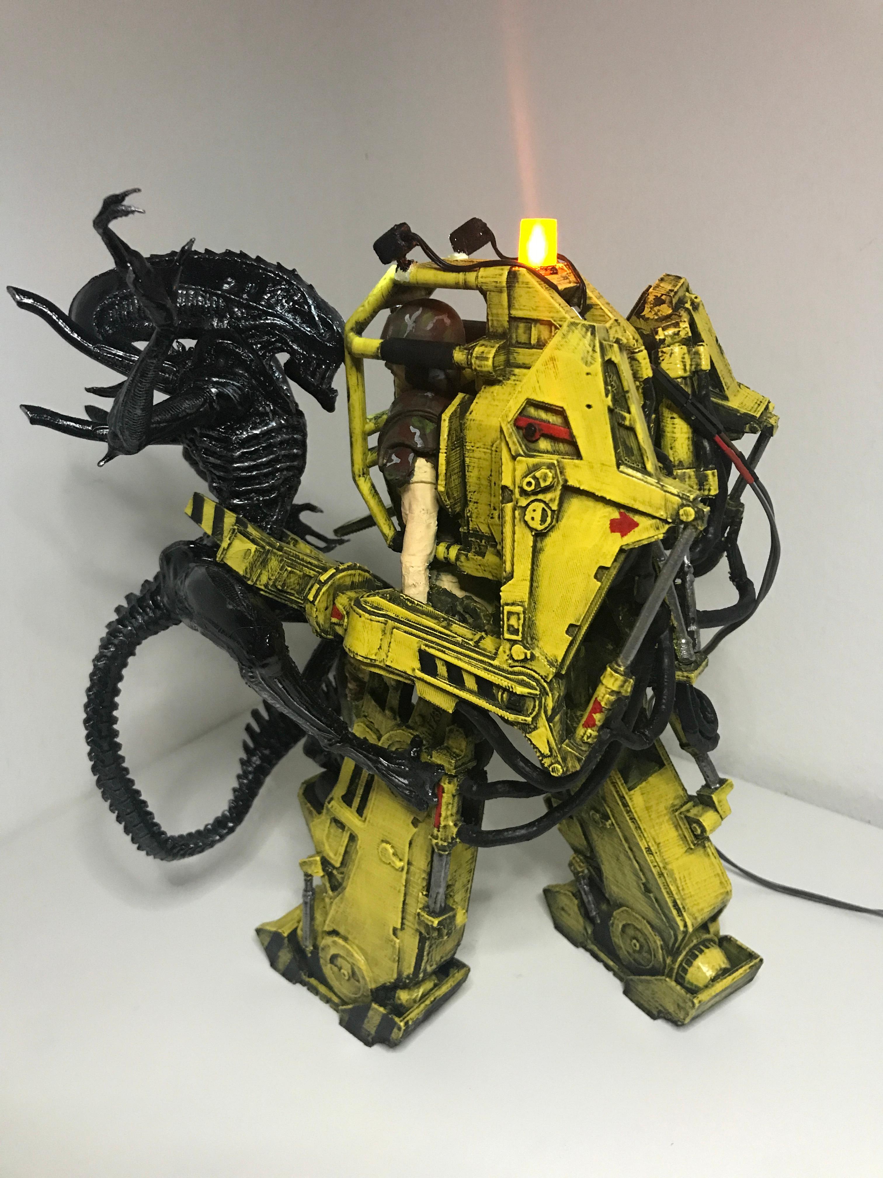 Alien vs Powerloader 3d model