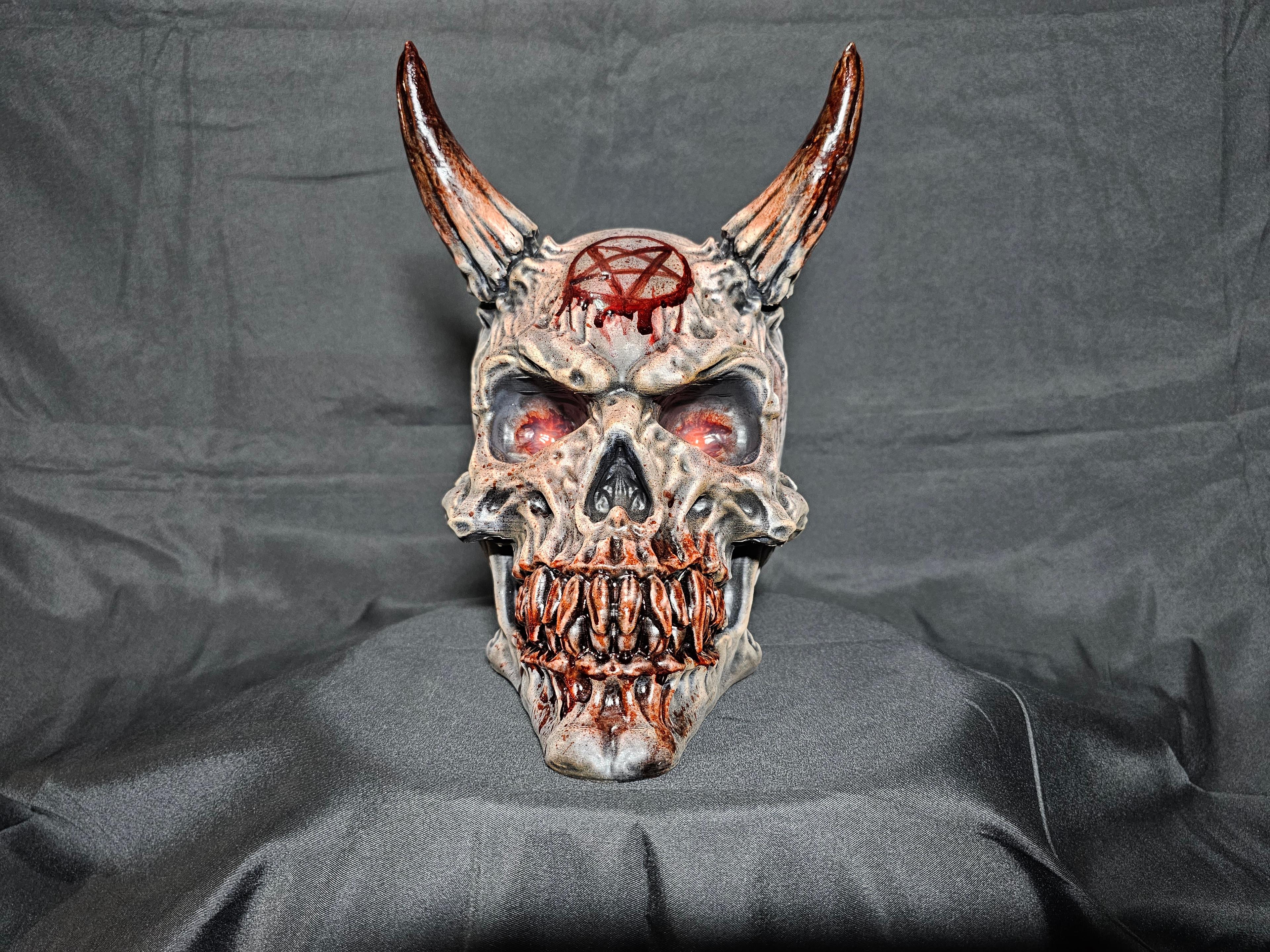 Demon Skull - Decoration 3d model