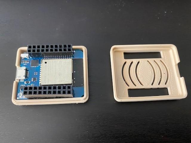 ESP32 D1 Mini  Development Board Case Click Shut WEMOS + STEPS File 3d model