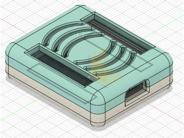 ESP32 D1 Mini  Development Board Case Click Shut WEMOS + STEPS File 3d model