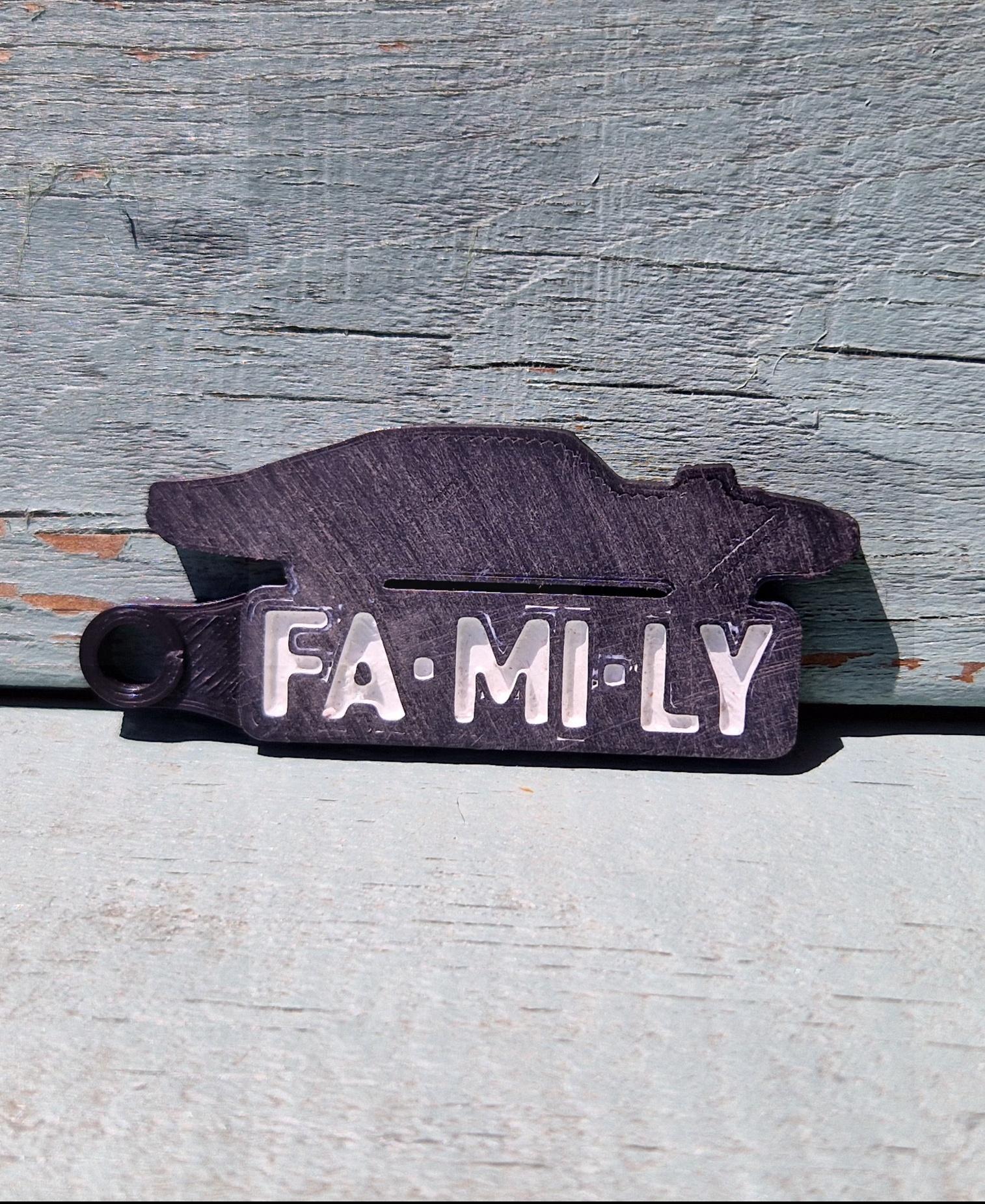 "Family" Key Holder 3d model