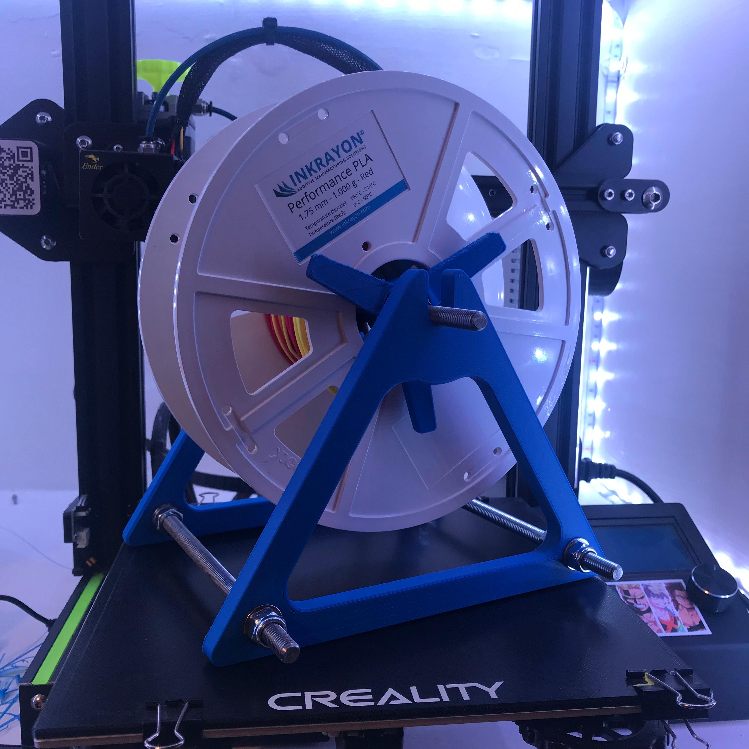 Adjustable Filament Spool Holder 3d model