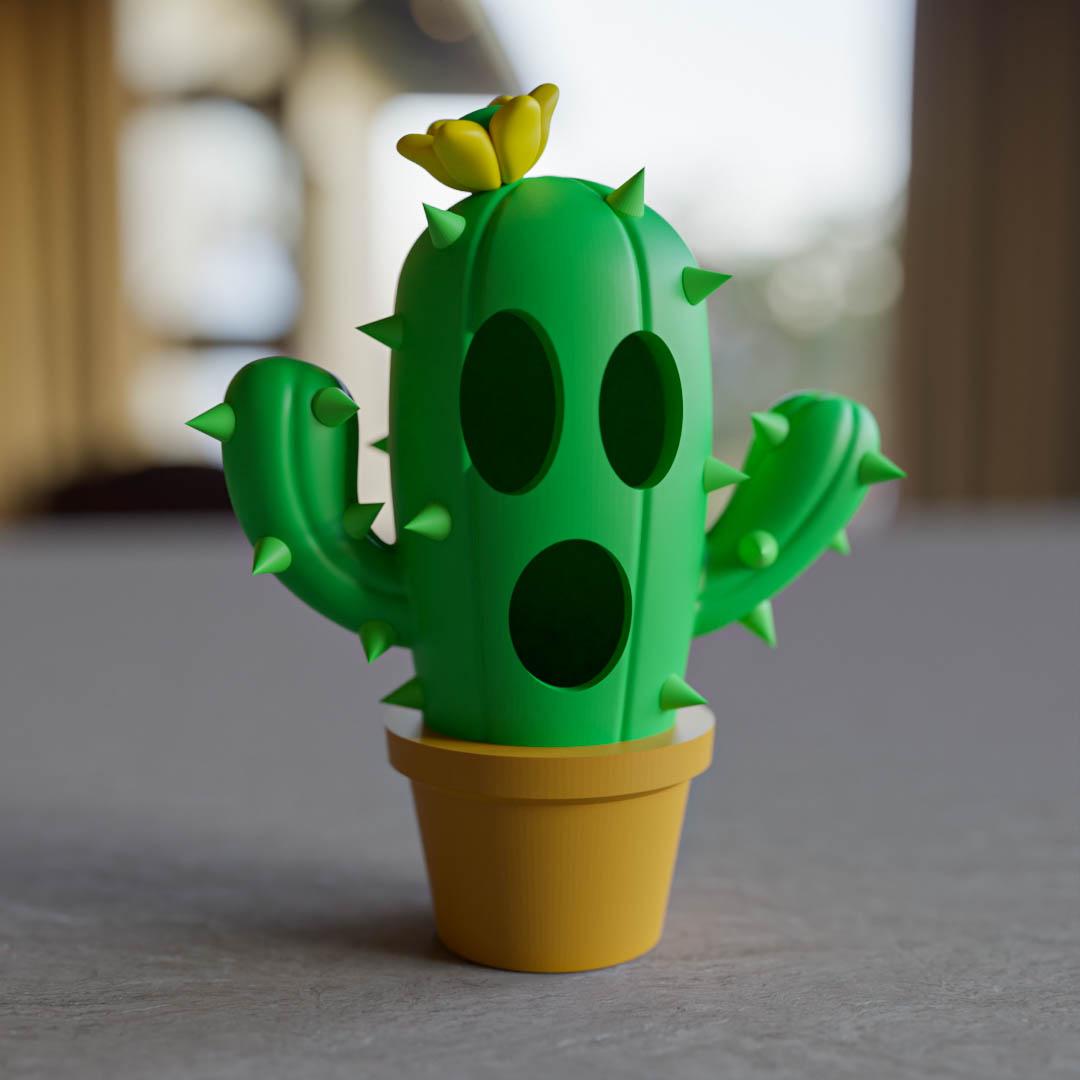 Cactus Monster 3d model