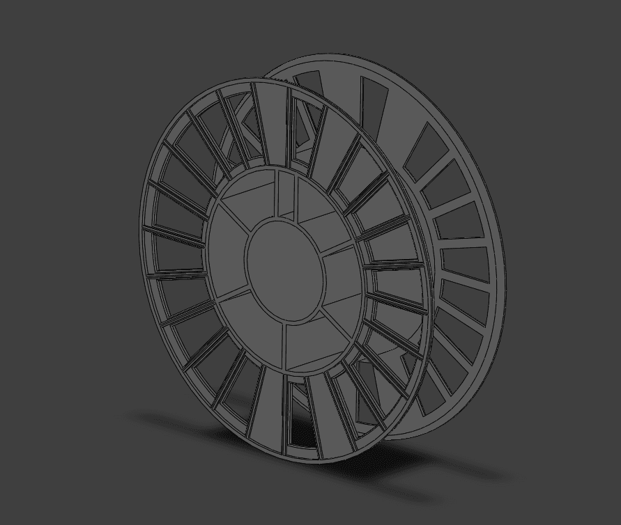 REC Spool 3d model