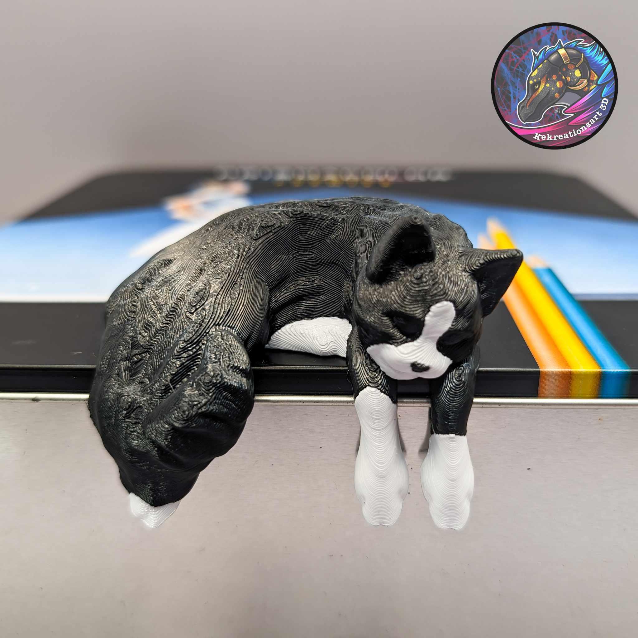 Cat Monitor Buddy 3d model