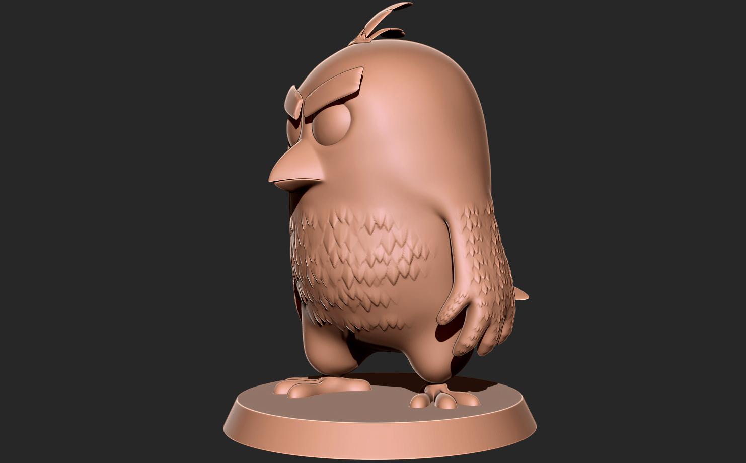 Angry Birds 2 - Red 3D print model 3d model